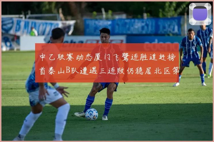 中乙联赛动态厦门飞鹭连胜追赶榜首泰山B队遭遇三连败仍稳居北区第三